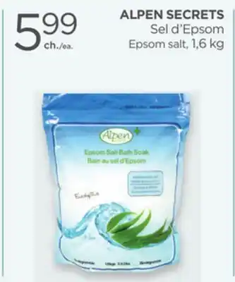Proxim ALPEN SECRETS Epsom salt offer