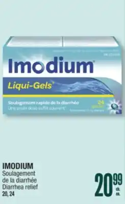 Jean Coutu IMODIUM Diarrhea relief offer