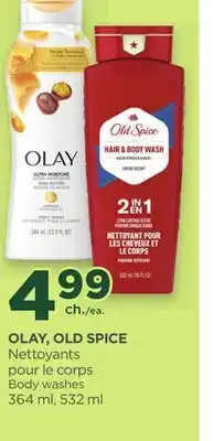 Proxim OLAY, OLD SPICE Body washes offer