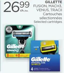 Proxim GILLETTE FUSION, MACH3, VENUS, TRACII offer