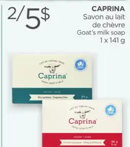Proxim CAPRINA Goat's milk soap offer