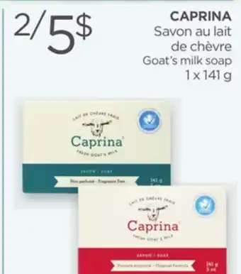 Proxim CAPRINA Goat's milk soap offer