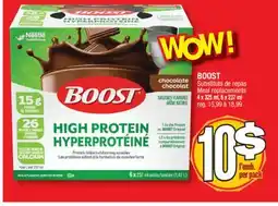 Jean Coutu BOOST Meal replacements offer