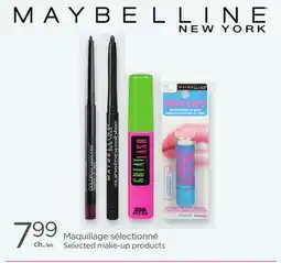 Proxim MAYBELLINE NEW YORK Selected make-up products offer