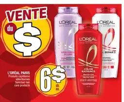 Jean Coutu L'ORÉAL PARIS Selected hair care products offer