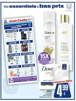 Jean Coutu DOVE Selected products offer