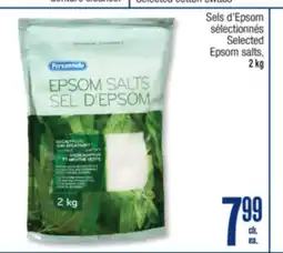Jean Coutu PERSONNELLE Selected Epsom salts offer