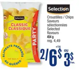 Jean Coutu SELECTION Chips offer