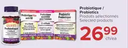 Jean Coutu Probiotics Selected products offer