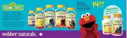 Jean Coutu SESAME STREET Vitamins for Kids! Selected products offer