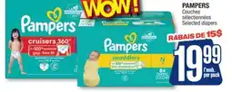Jean Coutu PAMPERS Selected diapers offer