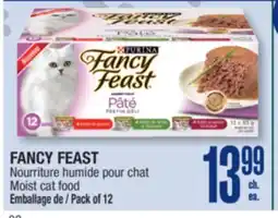 Jean Coutu FANCY FEAST Moist cat food offer
