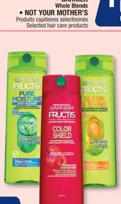 Jean Coutu GARNIER Fructis Selected hair careproducts offer