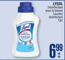 Jean Coutu LYSOL Laundry disinfectant offer
