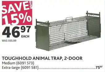 Co-op Toughhold animal trap, 2-door offer