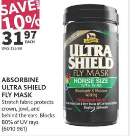 Co-op Absorbine ultra shield fly mask offer