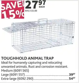 Co-op Toughhold animal trap offer