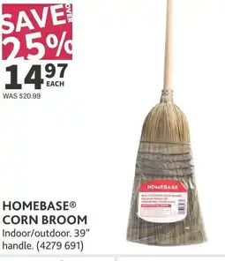Co-op Homebase corn broom offer