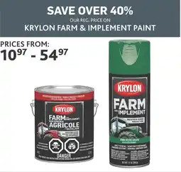 Co-op Krylon farm & implement paint offer