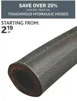 Co-op Toughhold hydraulic hoses offer