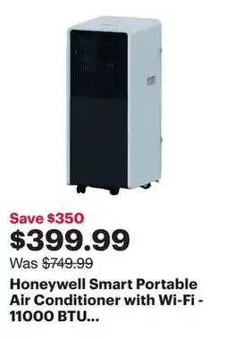 Best Buy Honeywell Smart Portable Air Conditioner with Wi-Fi - 11000 BTU (8,000 BTU SACC) offer