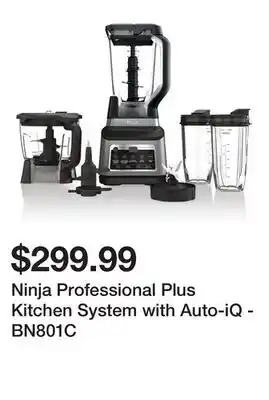Wayfair Ninja Professional Plus Kitchen System with Auto-iQ - BN801C offer