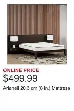 Costco Arianell 20.3 cm (8 in.) Mattress offer