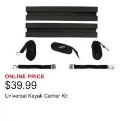 Costco Universal Kayak Carrier Kit offer