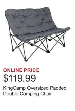 Costco KingCamp Oversized Padded Double Camping Chair offer