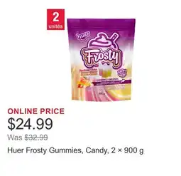 Costco Huer Frosty Gummies, Candy, 2 × 900 g offer
