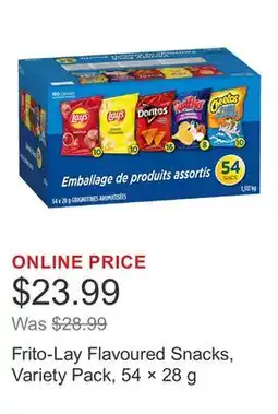 Costco Frito-Lay Flavoured Snacks, Variety Pack, 54 × 28 g offer