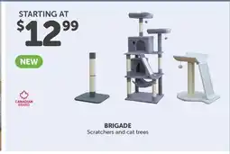 Mondou BRIGADE Scratchers and Cat trees offer