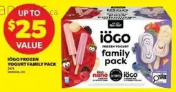 Real Canadian Superstore Iogo frozen yogurt family pack offer