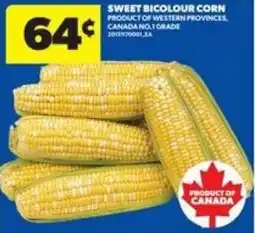 Real Canadian Superstore Sweet bicolour corn offer
