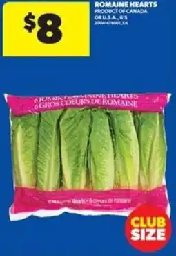 Real Canadian Superstore Romaine hearts offer