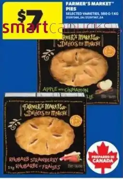 Real Canadian Superstore Farmer's market pies offer
