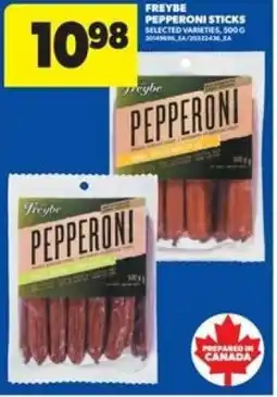 Real Canadian Superstore Freybe pepperoni sticks offer