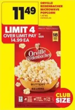 Real Canadian Superstore Orville redenbacher microwave popcorn offer