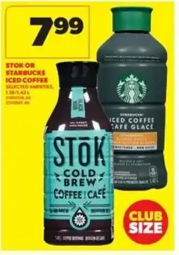 Real Canadian Superstore Stok or starbucks iced coffee offer