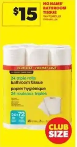 Real Canadian Superstore No name bathroom tissue offer