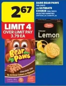 Real Canadian Superstore Dare bear paws offer