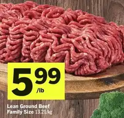 IGA Lean Ground Beef Family Size offer