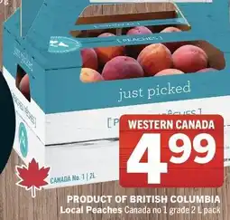 IGA Local peaches offer