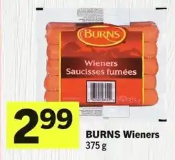 IGA Burns wieners offer