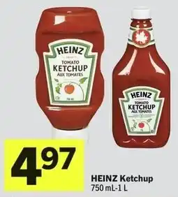 IGA Heinz ketchup offer