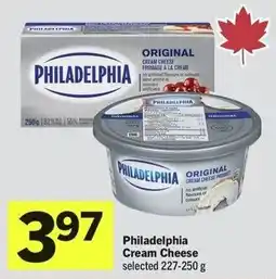 IGA Philadelphia Cream Cheese offer