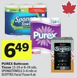 IGA Purex bathroom tissue offer