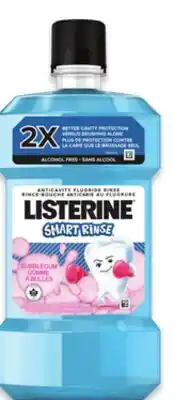 Walmart Listerine Smart Rinse mouthwash offer