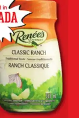 Walmart Renée's Gourmet salad dressing offer