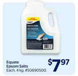 Walmart Equate Epsom Salts offer